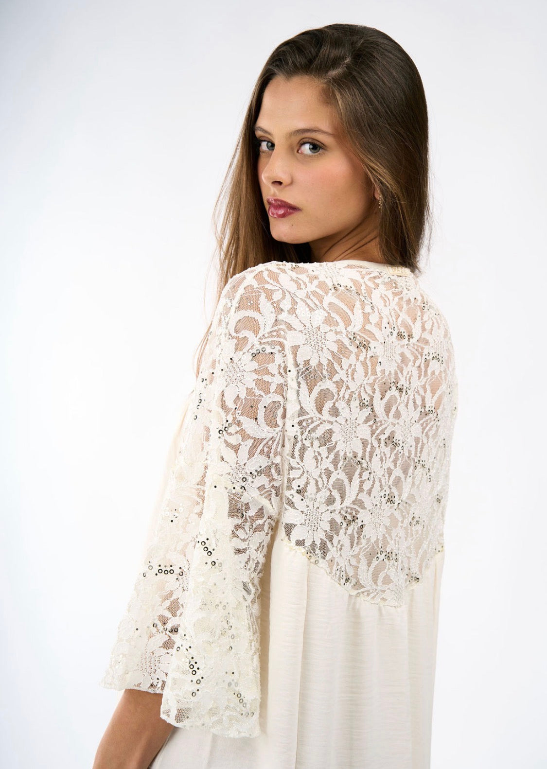 Vestido encaje Blanco