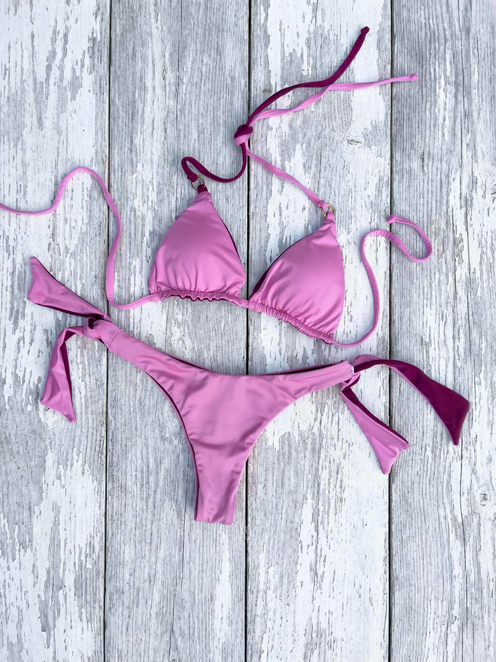 Granate bicolor rosa