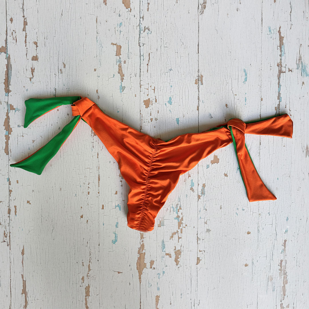 Verde Limón Bicolor Naranja