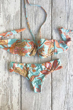 Aqua Flores STRAPLESS