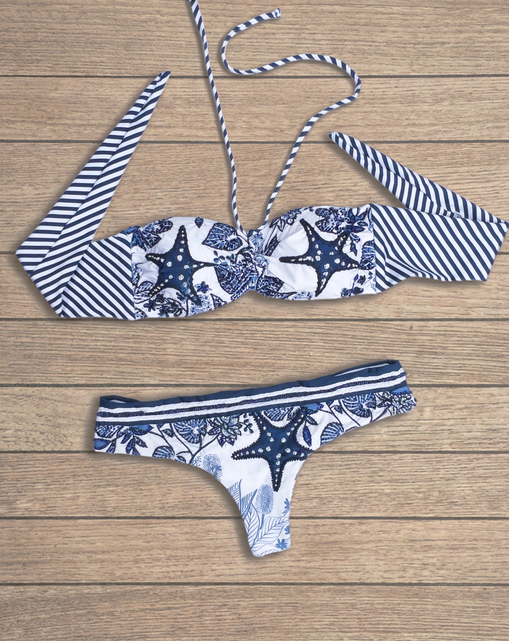Bikini Strapless Estrella de Mar