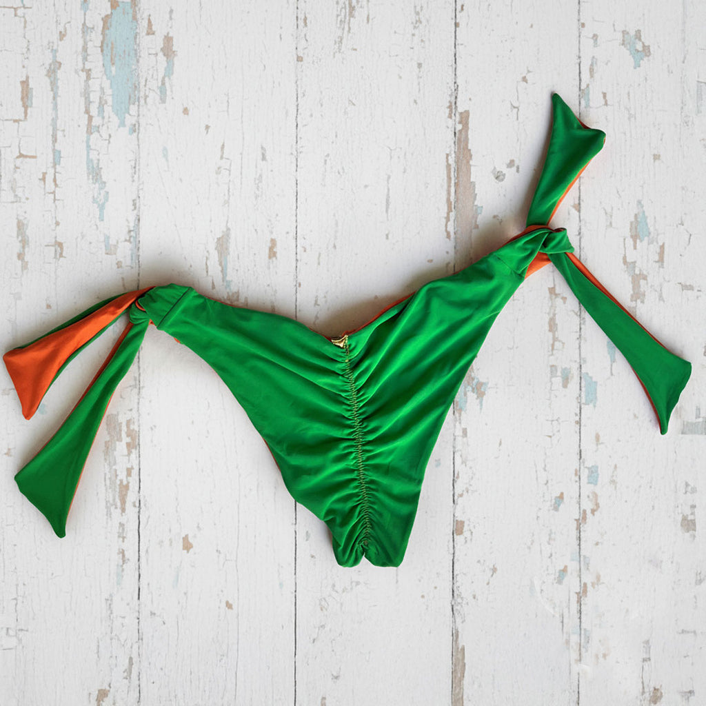 Verde Limón Bicolor Naranja